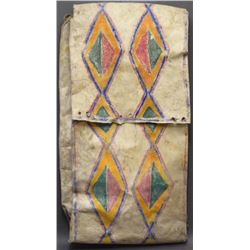 PLAINS INDIAN PARFLECHE ENVELOPE