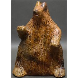 NAVAJO INDIAN POTTERY BEAR BANK