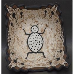 ZUNI INDIAN POTTERY KIVA  BOWL (LONJOSE)
