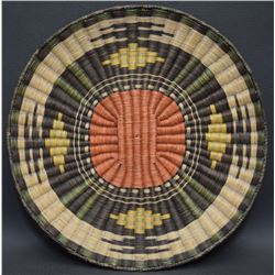 HOPI INDIAN BASKETRY PLAQUE
