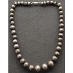 NAVAJO INDIAN SILVER NECKLACE