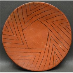 MARICOPA INDIAN POTTERY PLATE