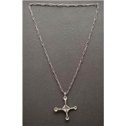 NAVAJO INDIAN CROSS NECKLACE (KEE)
