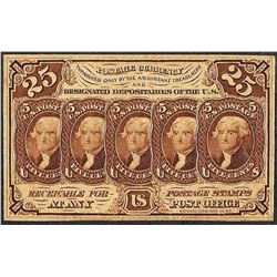 July 17, 1862 25 Cents First Issue Fractional Currency Note