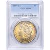 Image 1 : 1884-CC $1 Morgan Silver Dollar Coin PCGS MS66 AMAZING TONING