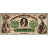 Image 1 : 1800's $20 Citizens Bank of Louisiana Obsolete Note