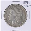Image 1 : 1891-CC $1 Morgan Silver Dollar Coin