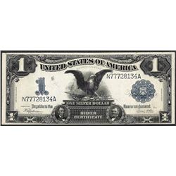 1899 $1 Black Eagle Silver Certificate Note