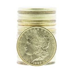 Roll of (20) 1886 $1 Brilliant Uncirculated Morgan Silver Dollar Coins