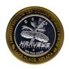 Image 1 : .999 Silver Harvey's Resort Hotel and Casino $10 Casino Limited Edition Gaming T