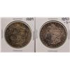 Image 1 : Lot of 1889 & 1890-S $1 Morgan Silver Dollar Coins