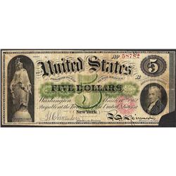 1862 $5 Legal Tender Note