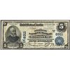 Image 1 : 1902PB $5 Commercial Bank of Kansas City, KS CH# 6311 National Currency Note