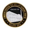 Image 2 : .999 Silver Golden Gate Hotel Las Vegas, NV $10 Casino Limited Edition Gaming To