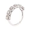 Image 4 : 14KT White Gold 0.63 ctw Diamond Ring