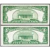 Image 2 : Lot of 1928 & 1928A $5 Legal Tender Notes