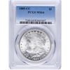Image 1 : 1885-CC $1 Morgan Silver Dollar Coin PCGS MS64