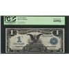 Image 1 : 1899 $1 Black Eagle Silver Certificate Note Fr.233 PCGS Extremely Fine 45PPQ
