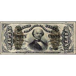 March 3, 1863 50 Cents Third Issue Fractional Currency Note