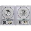 Image 2 : Lot of 1955 & 1955-D Washington Quarter Coins PCGS MS65