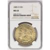 Image 1 : 1885-O $1 Morgan Silver Dollar Coin NGC MS63 Nice Toning
