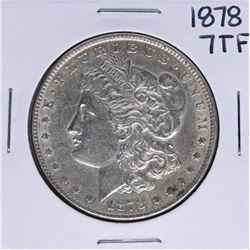 1878 7TF $1 Morgan Silver Dollar Coin