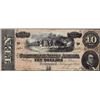 Image 1 : 1864 $10 Confederate States of America Note