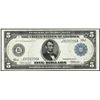 Image 1 : 1914 $5 Federal Reserve Note Kansas City