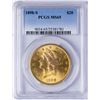 Image 1 : 1898-S $20 Liberty Head Double Eagle Gold Coin PCGS MS65