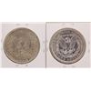 Image 2 : Lot of (2) 1889 $1 Morgan Silver Dollar Coins