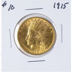 1915 $10 Indian Head Eagle Gold Coin