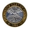 Image 1 : .999 Silver Foxwoods Resort Maine Casino $10 Limited Edition Gaming Token