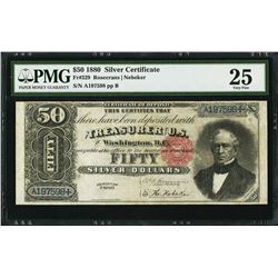 1880 $50 Silver Certificate Note Fr.329 PMG Very Fine 25