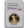 Image 1 : 2005-W $50 American Gold Eagle Coin NGC PF 70 Ultra Cameo