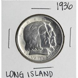 1936 Long Island Tercentenary Commemorative Half Dollar Coin