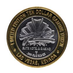 .999 Silver Rio Suite Hotel Las Vegas $10 Casino Limited Edition Gaming Token