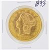 Image 1 : 1893 $20 Liberty Head Double Eagle Gold Coin