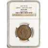 Image 1 : 1837 Liberty - Not One Cent Hard Times Token HT-52 NGC AU53 BN