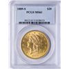 Image 1 : 1889-S $20 Liberty Head Double Eagle Gold Coin PCGS MS61