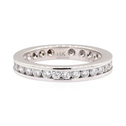 14KT White Gold 0.90 ctw Diamond Eternity Band