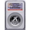 Image 1 : 2010P $1 Australia Kangaroo Silver Coin High Relief NGC PF70 Ultra Cameo w/ COA