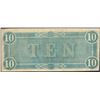 Image 2 : 1864 $10 Confederate States of America Note