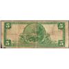 Image 2 : 1902PB $5 First National Bank of Shreveport, LA CH# 3595 National Currency Note