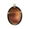 Image 2 : 14KT Yellow Gold Cameo Pendant/Pin