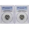 Image 1 : Lot of (2) 1964 Jefferson Nickel Coins PCGS MS65