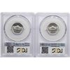 Image 2 : Lot of (2) 1964 Jefferson Nickel Coins PCGS MS65