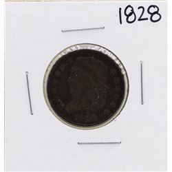 1828 Draped Bust Half Cent Coin
