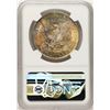 Image 2 : 1884-O $1 Morgan Silver Dollar Coin NGC MS63 Nice Toning