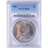 Image 1 : 1888 $1 Morgan Silver Dollar Coin PCGS MS63 AMAZING TONING