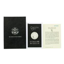 1882-CC $1 Morgan Silver Dollar Coin Uncirculated GSA w/ Box & COA